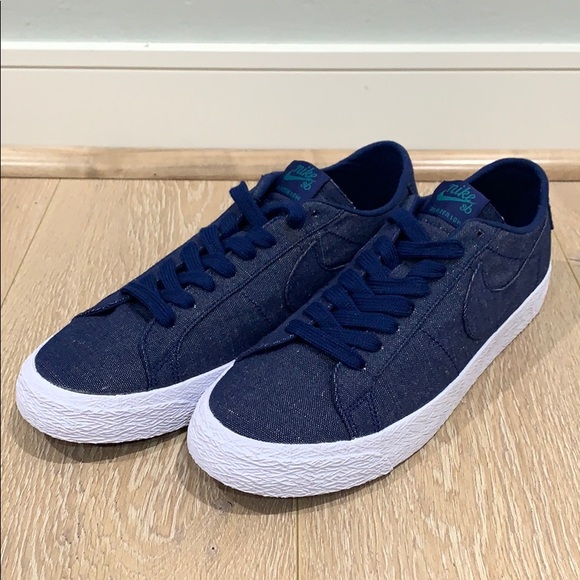 Nike Other - Nike Sb Zoom Blazer Low Deconstructed Canvas